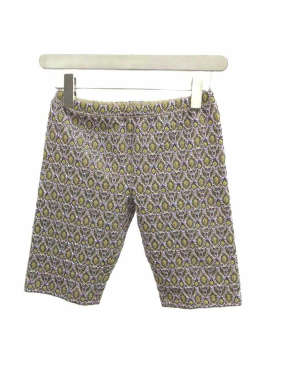 Louis Vuitton Stretchpants Half Length Jacquard Mark Jacobs Era Purple 36